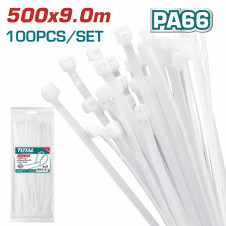 TOTAL ΔΕΣΤΡΑΚΙΑ ΛΕΥΚΑ 500 Χ 9mm 100ΤΕΜ (THTCT5001) TOTAL