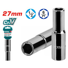 TOTAL ΚΑΡΥΔΑΚΙ ΕΞΑΓΩΝΟ ΜΑΚΡΙ 1/2" 27mm  (THTST12273L) TOTAL