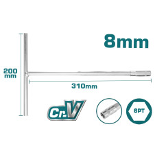 TOTAL ΕΠΑΓΓΕΛΜΑΤΙΚΟ ΤΑΦ ΙΣΙΟ 8mm (THTSW0806) TOTAL