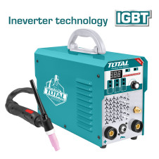 BF TOTAL ΗΛΕΚΤΡΟΚΟΛΛΗΣΗ INVERTER TIG/MMA 230V / 160A ΜΕ ΑΕΡΙΟ (TIG1601) TOTAL