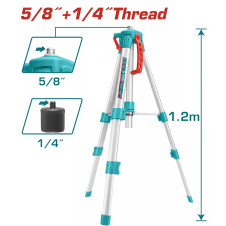TOTAL ΤΡΙΠΟΔΑΣ ΑΛΟΥΜΙΝΙΟΥ 1.20m (TLLT01152) TOTAL