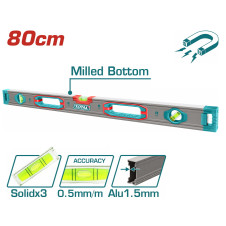 TOTAL ΕΠΑΓΓ. ΑΛΦΑΔΙ ΑΛΟΥΜΙΝΙΟΥ ΜΑΓΝΗΤΙΚΟ 80cm (TMT28028M) TOTAL