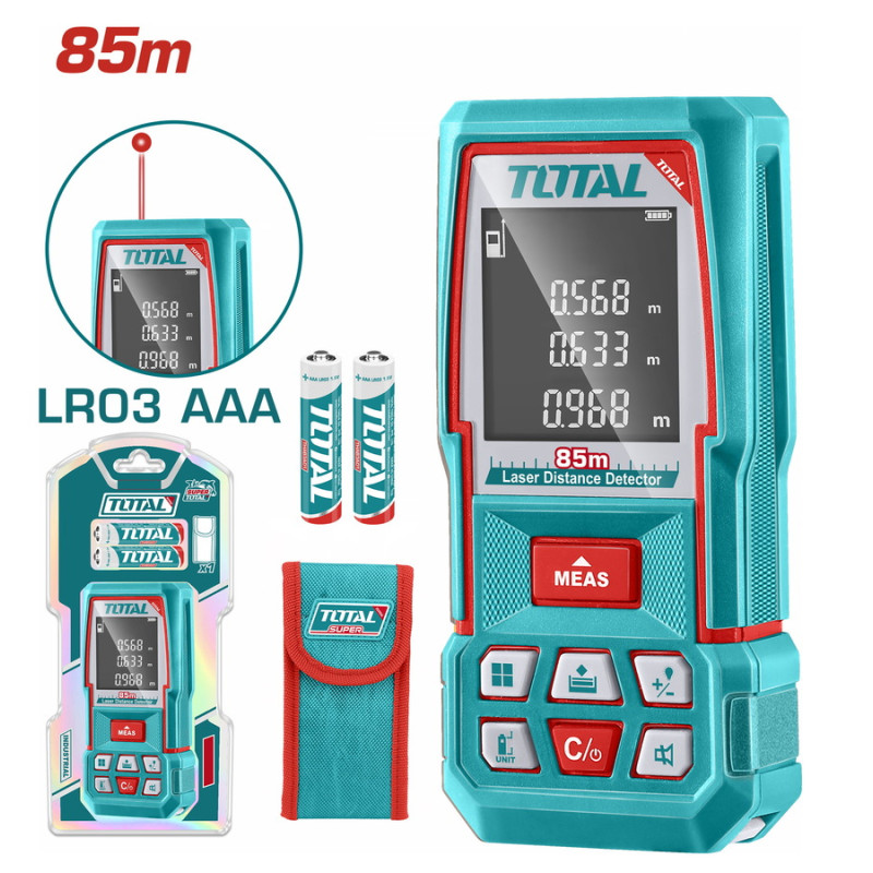 TOTAL ΕΠΑΓΓ. ΜΕΤΡΗΤΗΣ ΑΠΟΣΤΑΣΕΩΝ LASER 0.05 - 85m (ΤMT570268) TOTAL TOTAL ΕΠΑΓΓ. ΜΕΤΡΗΤΗΣ ΑΠΟΣΤΑΣΕΩΝ LASER 0.05 - 85m (ΤMT570268) TOTAL