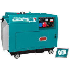 TOTAL ΓΕΝΝΗΤΡΙΑ DIESEL ΤΡΙΦΑΣΙΚΗ ΚΛΕΙΣΤΟΥ ΤΥΠΟΥ 5.000W ΜΕ ΑΥΤΟΜ. ΜΕΤΑΓΩΓΙΚΟ ΠΙΝΑΚΑ ATS (TP250003-1) TOTAL