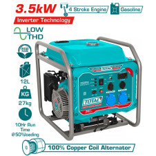 TOTAL ΕΠΑΓΓ. ΗΛΕΚΤΡΟΓΕΝΝΗΤΡΙΑ ΒΕΝΖ. INVERTER 3.500W (TP340006) TOTAL