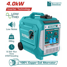 TOTAL ΕΠΑΓΓΕΛΜΑΤΙΚΗ ΗΛΕΚΤΡΟΓΕΝΝΗΤΡΙΑ ΒΕΝΖΙΝΗΣ INVERTER 4.000W (TP547506E) TOTAL