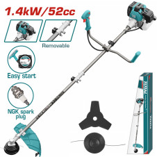 TOTAL ΘΑΜΝΟΚΟΠΤΙΚΟ ΒΕΝΖ. 52cc ΜΕ ΔΙΑΙΡΟΥΜΕΝΟ ΜΠΑΣΤΟΥΝΙ (TP5524421) TOTAL