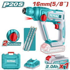 TOTAL ΠΝΕΥΜΑΤΙΚΟ ΠΙΣΤΟΛΕΤΟ ΜΠΑΤ. Li-ion 20V / 2Ah / 1 ΜΠΑΤ (TRHLI201681E) TOTAL
