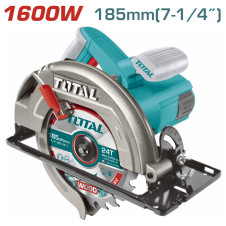TOTAL ΕΠΑΓΓ. ΔΙΣΚΟΠΡΙΟΝΟ ΞΥΛΟΥ 1.600W - 185mm (TS1161856) TOTAL