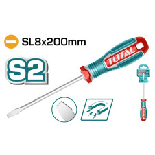 TOTAL ΕΠΑΓΓ. ΚΑΤΣΑΒΙΔΙ ΜΑΓΝΗΤΙΚΟ ΙΣΙΟ SL 8 Χ 200mm (TSDSL8200) TOTAL