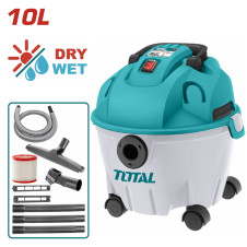 TOTAL ΣΚΟΥΠΑ ΞΗΡΑΣ & ΥΡΓΗΣ ΑΝΑΡ. 1.200W / 10Lt (TVC12101) TOTAL