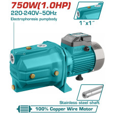 TOTAL ΑΝΤΛΙΑ ΕΠΙΦΑΝΕΙΑΣ ΝΕΡΟΥ ΑΥΤΟΜΑΤΗΣ ΑΝΑΡΡΟΦΗΣΗΣ 750W (TWP37506) TOTAL