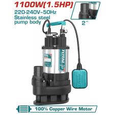 TOTAL ΥΠΟΒΡΥΧΙΑ ΑΝΤΛΙΑ ΛΥΜΑΤΩΝ ΙΝΟΧ Β.Τ 1.100W (TWP7110016) TOTAL