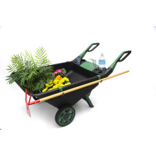 BAX ΠΛΑΣΤΙΚΟ ΚΑΡΟΤΣΙ ΚΗΠΟΥ ROLL IT ALL 80Lit (WB80) BAX TOOLS