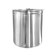 ΑΝΟΞΕΙΔΩΤΟΣ ΚΑΔΟΣ SANSONE ΑΝΟΙΧΤΟΣ 200Lt ΚΟΛΛΗΤΟΣ (125182)