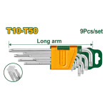 ΚΛΕΙΔΙΑ TORX ΜΑΚΡΥΑ ΣΕΤ 9 ΤΕΜ JADEVER JDHK3291 (400251)