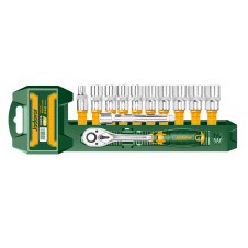 ΚΑΣΤΑΝΙΑ ΜΕ ΚΑΡΥΔΑΚΙΑ 3/8" ΣΕΤ 12 ΤΕΜ JADEVER JDST3212 (400576)