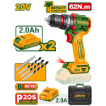 ΔΡΑΠΑΝΟΚΑΤΣΑΒΙΔΟ ΚΡΟΥΣΤΙΚΟ 20V 62 Nm JADEVER JDCDP6281 (400778)