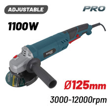 Bormann Pro Bag1105 Τροχός Ρυθμιζόμενος 1100W,Φ125Mm,3000-12000Rpm BAG1105 BORMANN Pro (082644)