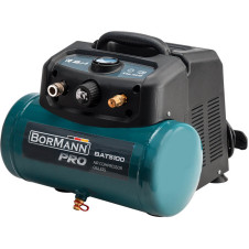 Bormann Pro Bat5100 Αεροσυμπιεστής Oil-Less 1.5Hp/6Lt BAT5100 BORMANN Pro (035541)