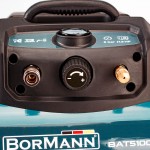 Bormann Pro Bat5100 Αεροσυμπιεστής Oil-Less 1.5Hp/6Lt BAT5100 BORMANN Pro (035541)