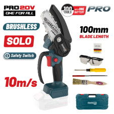 Bormann Pro Bbp3914C Κλαδευτικό Αλυσοπρίονο Μπαταρίας 20V,Brushless,Λάμα 10Cm,825Gr,Βαλίτσα,Solo BBP3914C BORMANN Pro (083535)