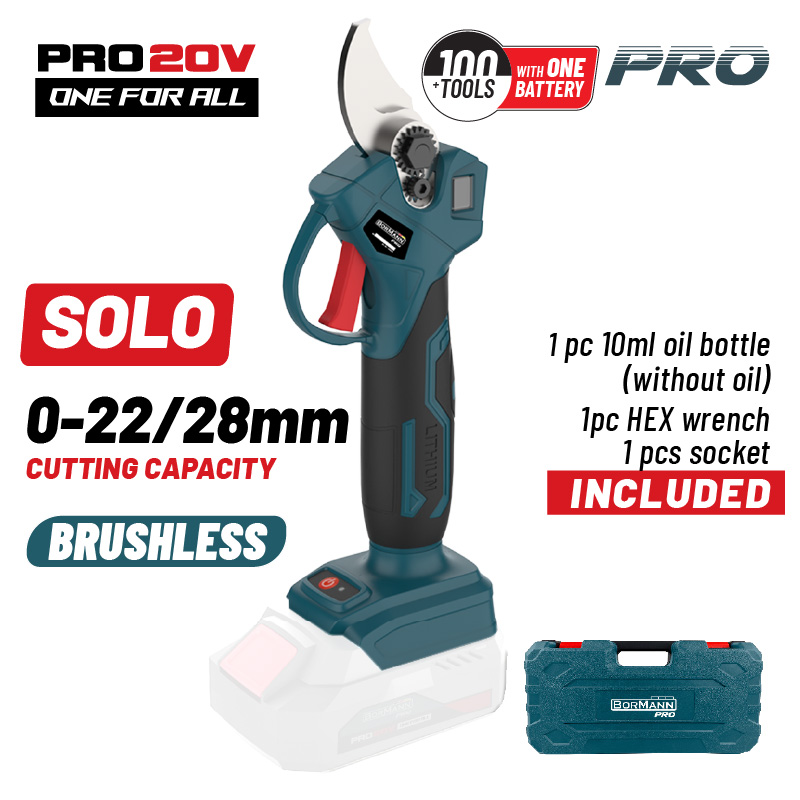 Bormann Pro Bbp4128C Ψαλίδι Κλάδου Μπαταρίας 20V,Brushless,0-22/28Mm,1Kg,Bmc,Solo BBP4128C BORMANN Pro (083566) Bormann Pro Bbp4128C Ψαλίδι Κλάδου Μπαταρίας 20V,Brushless,0-22/28Mm,1Kg,Bmc,Solo BBP4128C BORMANN Pro (083566)