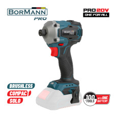 Bormann Pro Bbp5153 Παλμικό Κατσαβίδι Compact,Brushless 20V Solo BBP5153 BORMANN Pro (070467)