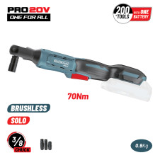 Bormann Pro Bbp5423 Ηλεκτρική Καστάνια Μπαταρίας 20V,Li-Ion,70Nm,0-320Rpm,3/8",Solo BBP5423 BORMANN Pro (085164)