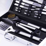 Bormann Elite Bbq1015 Εργαλεία Bbq Σετ 16Τμχ Inox Βαλίτσα BBQ1015 BORMANN ELITE (033349)