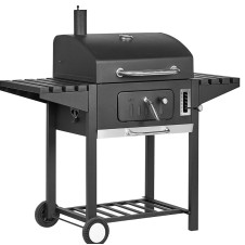 Bormann Elite Bbq1940 Ψησταριά Κάρβουνου-Καπνιστήρι 60X45,Με Θερμόμετρο, Ρυθμιζόμενη Βάση 6 Θέσεων BBQ1940 BORMANN ELITE (072669)