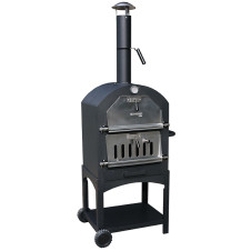 Bormann Elite Bbq1960 Παραδοσιακός Ξυλόφουρνος/Φούρνος Πίτσας 34.5X50Cm,Με Ρόδες & Αποθηκευτικό Χώρο BBQ1960 BORMANN ELITE (079989)
