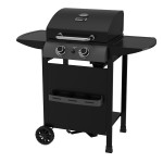 Bormann Elite Bbq6020 Ψησταριά Υγραερίου Forge 2 Εστιών Με Μαντεμένια Σχάρα BBQ6020 BORMANN ELITE (084150)