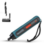 Bormann Bcd1050 Κατσαβίδι Μπαταρίας 3.6V,Li-Ion,4Nm,250Rpm,3 Θέσεις Ροπής,Led,Σετ Αξεσουάρ BCD1050 BORMANN (065722)