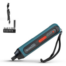Bormann Bcd1050 Κατσαβίδι Μπαταρίας 3.6V,Li-Ion,4Nm,250Rpm,3 Θέσεις Ροπής,Led,Σετ Αξεσουάρ BCD1050 BORMANN (065722)