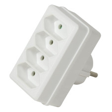 Bοrmann Bcr1150 Aντάπτορας Πρίζα 4 Διπολικές BCR1150 BORMANN (066330)