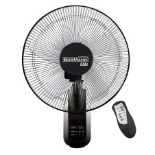 Bormann Elite Bfn7110 Ανεμιστήρας Τοίχου 50W Με Τηλεχειριστήριο,Μαύρος BFN7110 BORMANN ELITE (080220)