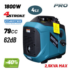 Bormann Pro Bgb2005 Γεννήτρια Βενζίνης Inverter 1800W,3Kva,76Cc,62Db BGB2005 BORMANN Pro (082088)