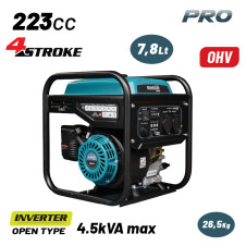 Bormann Pro Bgb4045 Γεννήτρια Βενζίνης Inverter Ανοιχτού Τύπου 3500W, 223C BGB4045 BORMANN Pro (085454)