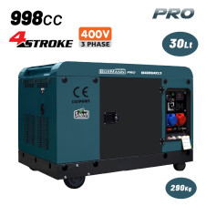 Bormann Pro Bgb9813 Γεννήτρια Πετρελαίου Τριφασική, Συνεχ. Απόδοση 12000W,998Cc,Μίζα,Μπαταρίας,Avr BGB9813 BORMANN Pro (086062)