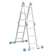 Bormann Pro Bhl5040 Σκάλα Πολυμορφική Αλουμινίου 4X3 BHL5040 BORMANN Pro (029601)