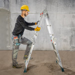 Bormann Pro Bhl5040 Σκάλα Πολυμορφική Αλουμινίου 4X3 BHL5040 BORMANN Pro (029601)