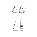 Bormann Pro Bhl5130 Σκάλα Διπλή 2X9 4M BHL5130 BORMANN Pro (029694)