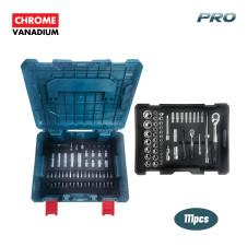 Bormann Pro Bht5185 Καρυδάκια 1/2''& 1/4'' Σετ 111Τεμ BHT5185 BORMANN Pro (086901)