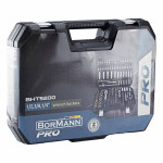 Bormann Pro Bht5200 Καρυδάκια 1/2'', 1/4'' & 3/8'' Με Καστάνια 171Τεμ BHT5200 BORMANN Pro (024699)