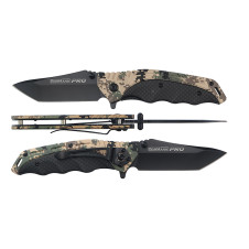 Bormann Pro Bht7596 Σουγιάς Ανοξείδωτος Σε Χρώμα Παραλλαγής,194Mm,Λαβή Αλουμινίου, Μαύρη Λάμα BHT7596 BORMANN Pro (078975)