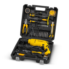 Bormann Bid6005 Δράπανο 650W,Σετ Βαλίτσα Με 96 Εξαρτήματα,13Mm BID6005 BORMANN (053255)