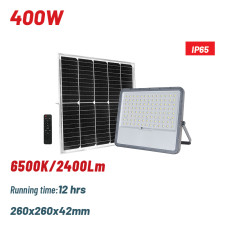 Bormann Blf2754 Προβολέας Ηλιακός Led,400W, Αδιάβροχος,Φωτοβολταϊκό Πάνελ BLF2754 BORMANN ELITE (086130)