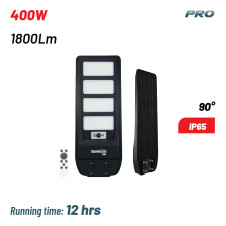 Bormann Blf3400 Ηλιακό Φωτιστικό Δρόμου Led 100W, Αδιάβροχο Με Φωτοβολταϊκό Πάνελ, 6V/15W BLF3400 BORMANN ELITE (086123)