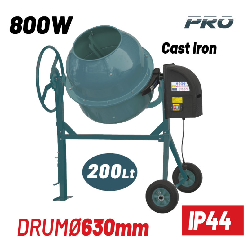 Bormann Pro Bmx2010 Μπετονιέρα Ηλεκτρική, 200Lt, 800W BMX2010 BORMANN Pro (061342) Bormann Pro Bmx2010 Μπετονιέρα Ηλεκτρική, 200Lt, 800W BMX2010 BORMANN Pro (061342)